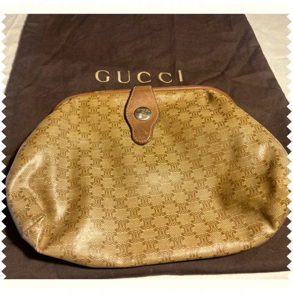 Gucci Clutch Purse Vintage With Dust Bag - Picture 1 of 3